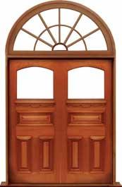 edwardian: single door +  two sidelights