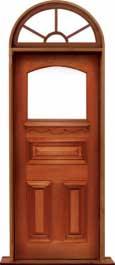 edwardian: single door +  two sidelights