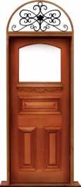 edwardian: single door +  two sidelights