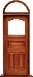edwardian: single door +  two sidelights