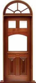 queen anne: single door + sidelight on right